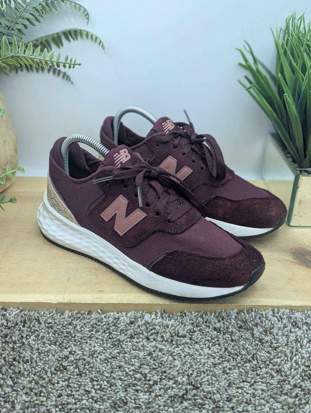 New Balance Fresh Foam X-70 'Burgundy' Women's Size 8B Running Shoes Casual Walk